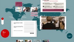 Swiss Air Lines Destination Finder Popup Experience Atracsys Interactive