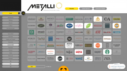 Metalli PopupExperience Atracsys Interactive